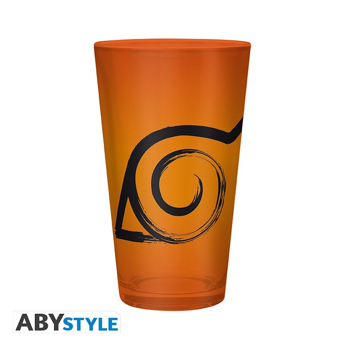 NARUTO SHIPPUDEN Gift Set XXL glass + Pin + Notebook Konoha - for just $29.99! 