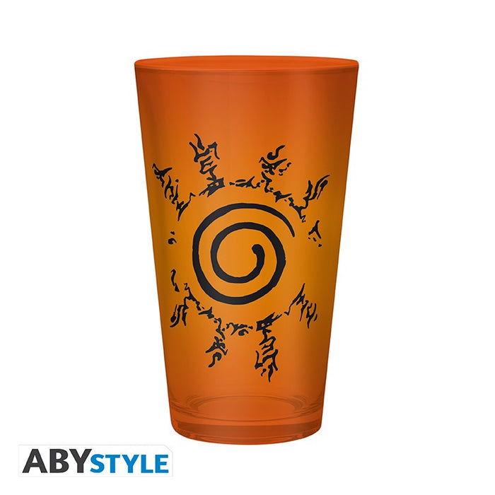 NARUTO SHIPPUDEN Gift Set XXL glass + Pin + Notebook Konoha - for just $29.99! 