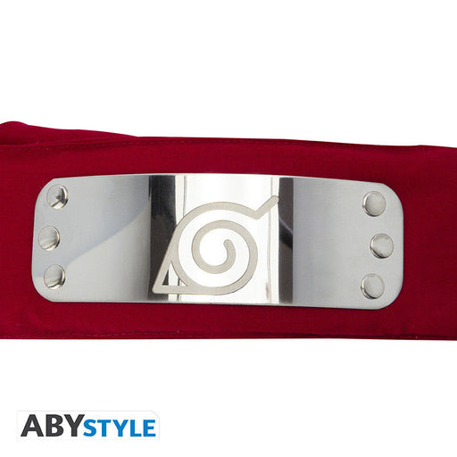 NARUTO SHIPPUDEN Headband Red Konoha Adult size - for just $19.99! 