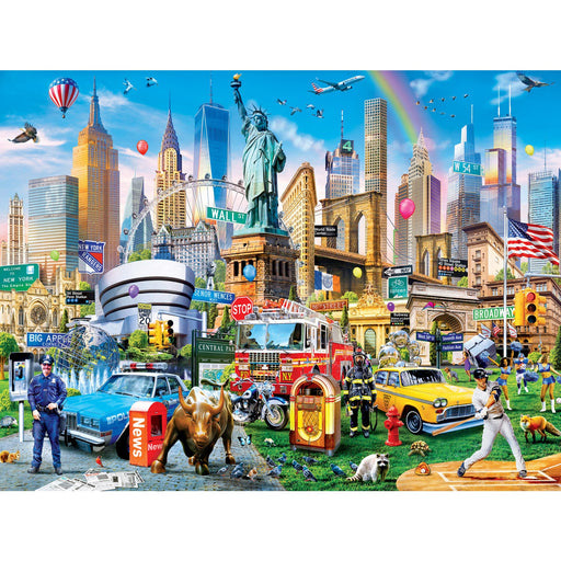 Medley - The Big Apple 300 Piece EZ Grip Jigsaw Puzzle - Just $14.99! Shop now at Retro Gaming of Denver