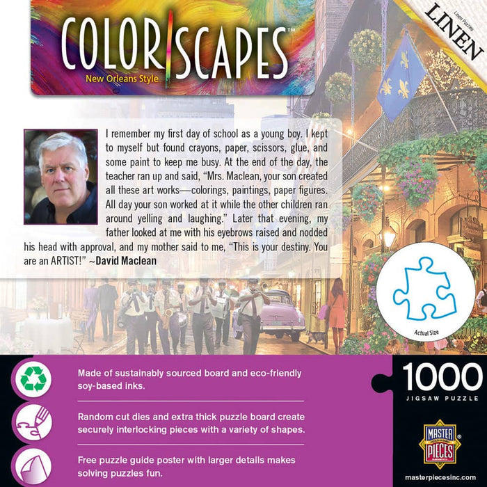 Colorscapes - New Orleans Style 1000 Piece Jigsaw Puzzle - for just $16.99! 