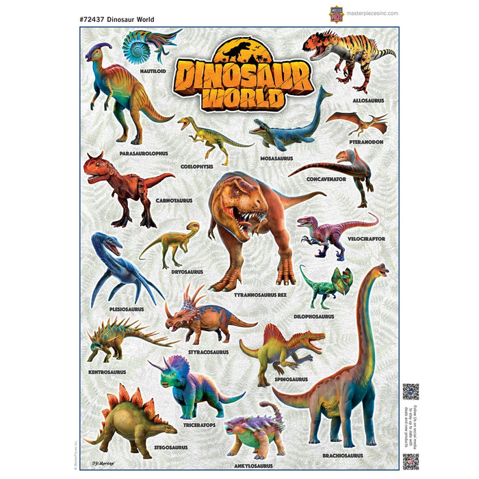 Dinosaur World 1000 Piece Jigsaw Puzzle - for just $16.99! 