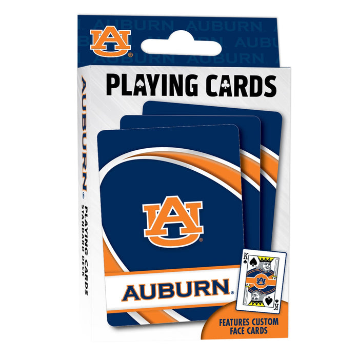 Auburn Tigers Playing Cards - 54 Card Deck - Just $6.99! Shop now at Retro Gaming of Denver