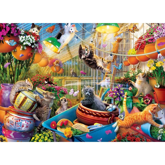 Seek & Find - Greenhouse Gone Wild 1000 Piece Jigsaw Puzzle - for just $16.99! 