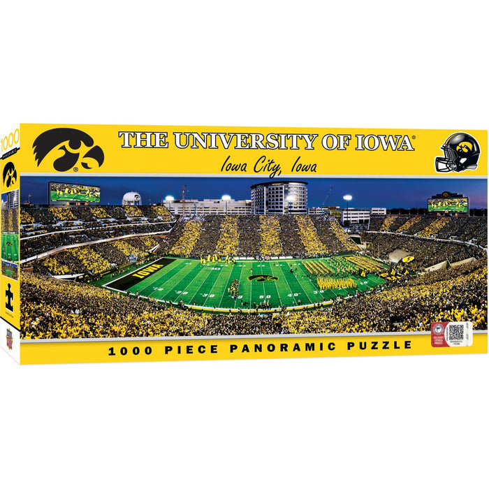 Iowa Hawkeyes - 1000 Piece Panoramic Jigsaw Puzzle - Just $19.99! Shop now at Retro Gaming of Denver