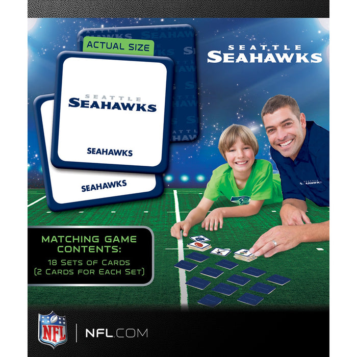 Seattle Seahawks Matching Game - Just $10.39! Shop now at Retro Gaming of Denver