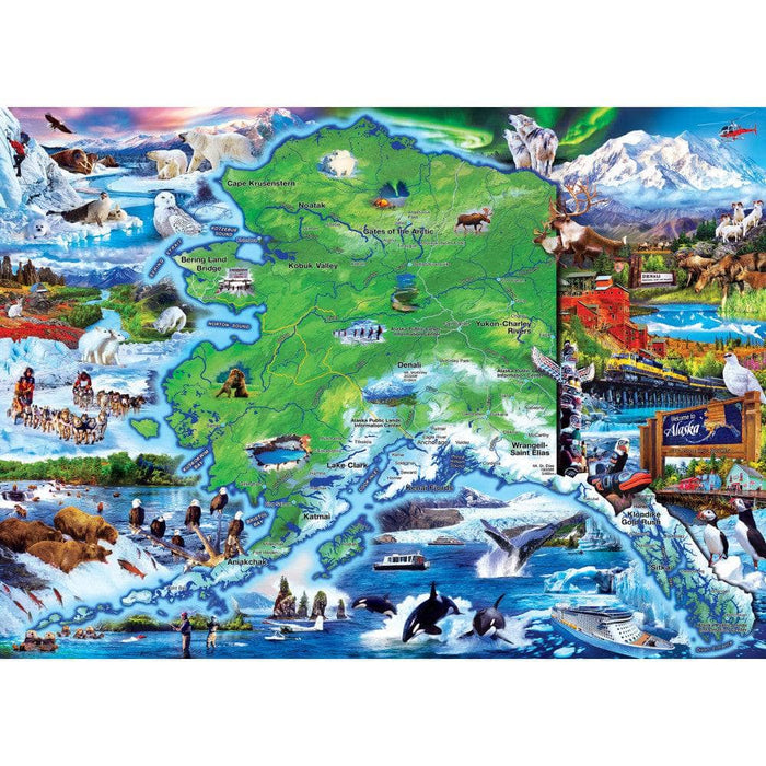 Alaska The Last Frontier 1000 Piece Jigsaw Puzzle - for just $16.99! 