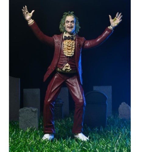NECA Beetlejuice Red Tuxedo 7-Inch Action Figure - for just $28.99! 