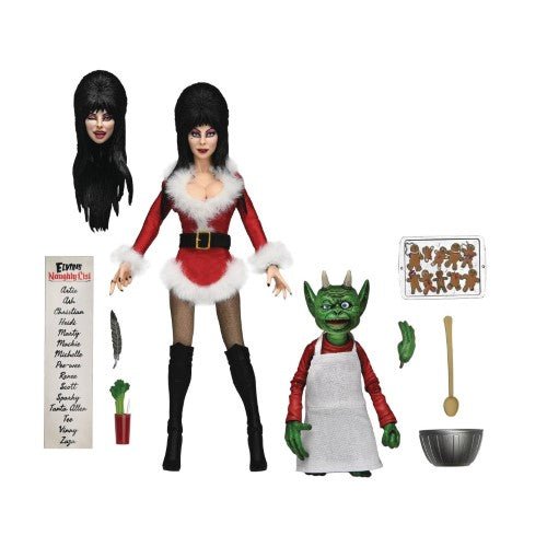 NECA Elvira Very Scary Xmas Clothed 8-Inch Scale Action Figure - Just $59.55! Shop now at Retro Gaming of Denver