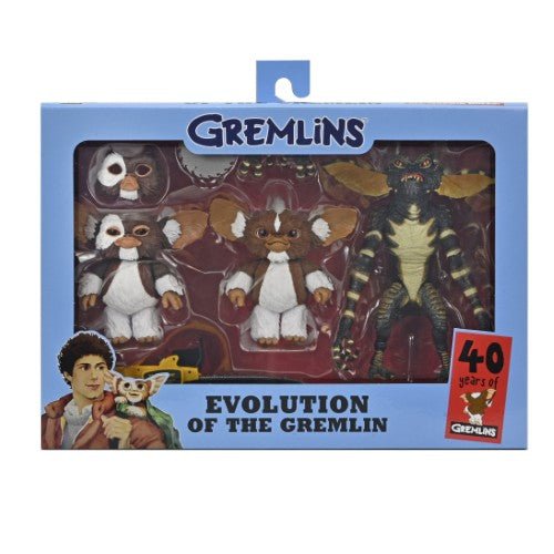 NECA Gremlins "Evolution of a Gremlin" 40th Anniversary 3PC 7In Action Figure Box Set - for just $57.76! 