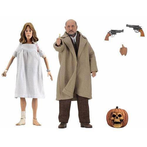 NECA  Halloween 2 Dr. Loomis & Laurie Strode 8" Clothed Action Figure 2-Pack - Just $74.99! Shop now at Retro Gaming of Denver