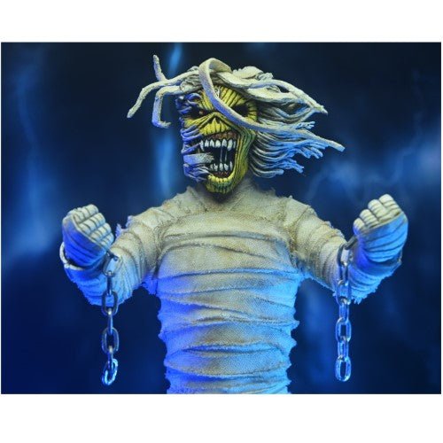NECA Iron Maiden 'Mummy' Eddie Clothed 8-Inch Action Figure - for just $35.76! 