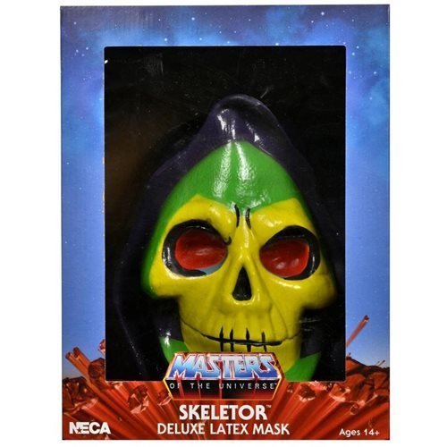 NECA Masters Of The Universe Replica Skeletor Latex Mask - for just $65.99! 