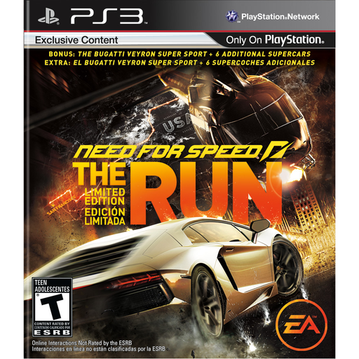 Need For Speed: The Run (Playstation 3) - Just $0! Shop now at Retro Gaming of Denver