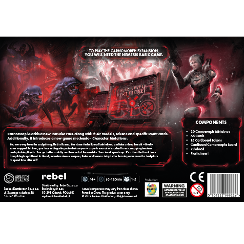 Nemesis: Carnomorphs Expansion - for just $79.99! 