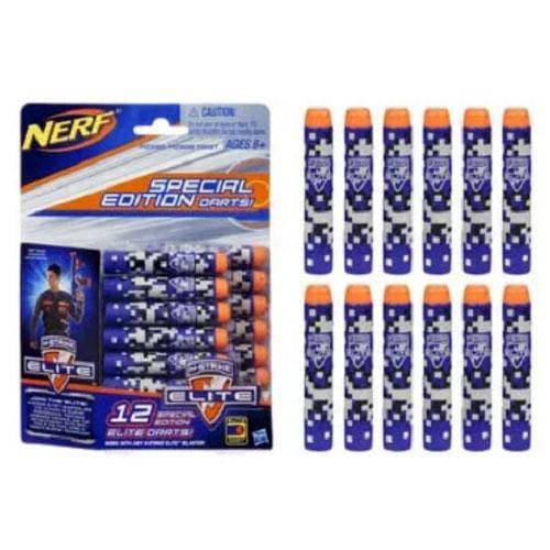 Nerf N-Strike Elite Camo Special Edition 12 Darts Pack Refill Set (Blue) - Just $5.98! Shop now at Retro Gaming of Denver