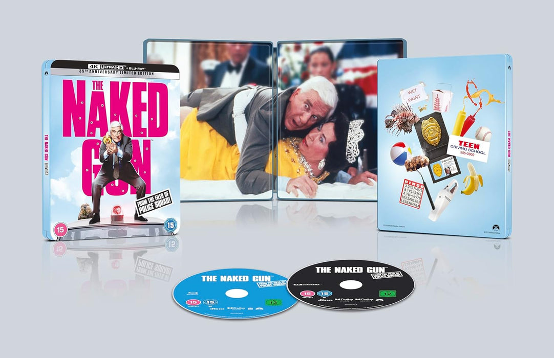 The Naked Gun : From the Files of Police Squad! - Limited Edition Steelbook (4K Ultra HD + Blu-ray) - for just $44.99! 