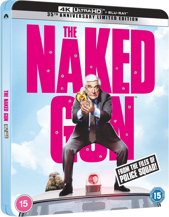 The Naked Gun : From the Files of Police Squad! - Limited Edition Steelbook (4K Ultra HD + Blu-ray) - for just $44.99! 