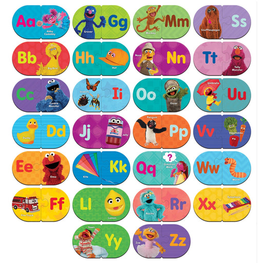 Sesame Street - Alphabet Matching Jigsaw Puzzles - Premium Educational - Just $12.99! Shop now at Retro Gaming of Denver