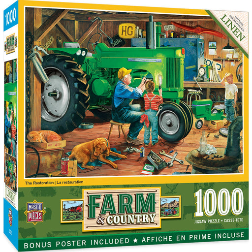 Farm & Country - The Restoration 1000 Piece Jigsaw Puzzle - Just $16.99! Shop now at Retro Gaming of Denver