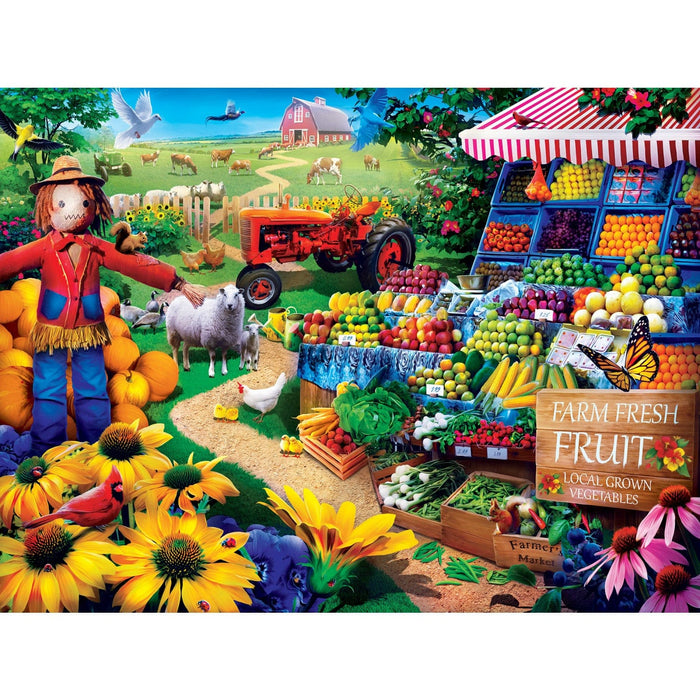 Farmer's Market - Fresh Farm Fruit 750 Piece Jigsaw Puzzle - for just $14.99! 
