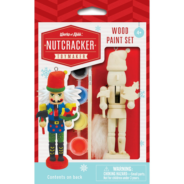 Nutcracker Toymaker Ornament Wood Paint Kit - Just $7.99! Shop now at Retro Gaming of Denver