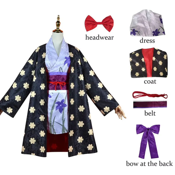 Nico Robin Miss All-Sunday Kimono Costume – One Piece Cosplay - for just $47.95! 