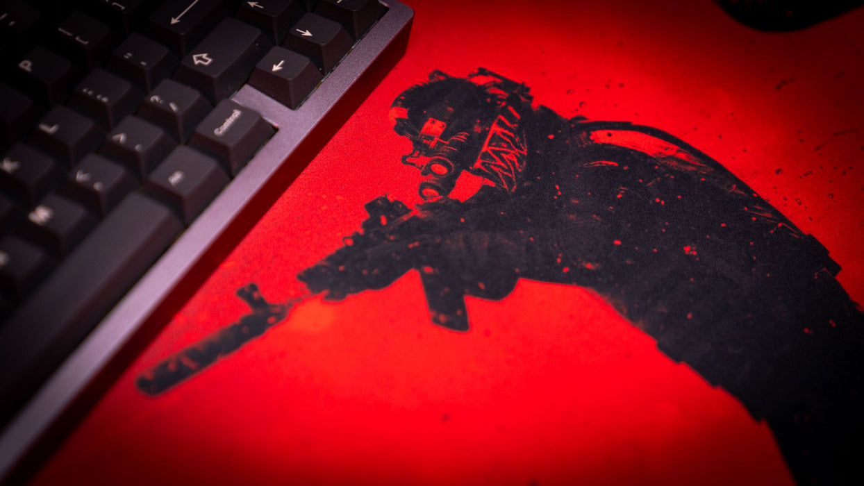 "Night Patrol" — Rust Deskmat - for just $49.95! 