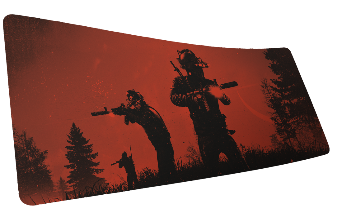 "Night Patrol" — Rust Deskmat - for just $49.95! 
