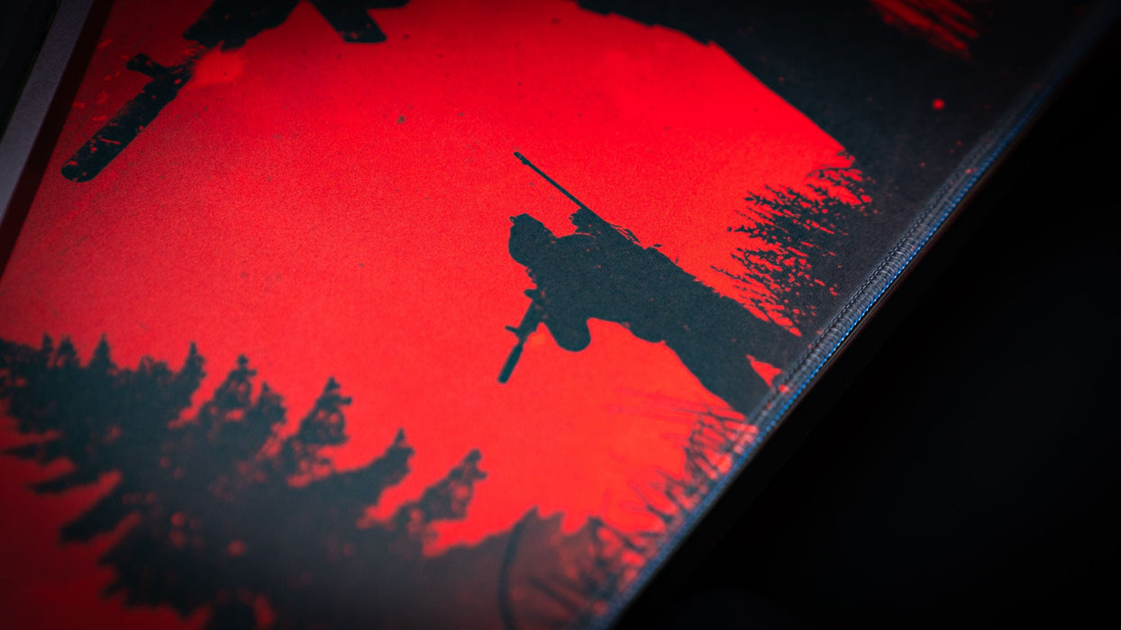 "Night Patrol" — Rust Deskmat - for just $49.95! 