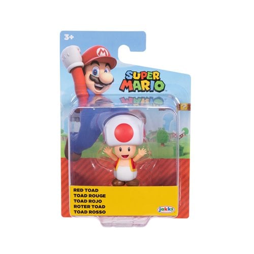 Nintendo 2 1/2-Inch Mini-Figure - Red Toad - for just $15.99! 