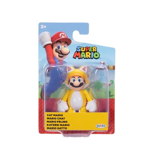 Nintendo Super Mario - 2 1/2" Mini-Figure - Cat Mario (Standing) - for just $9.99! 