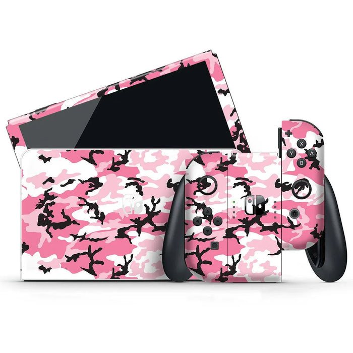 Nintendo Switch OLED Camo Series Skins - for just $25! 
