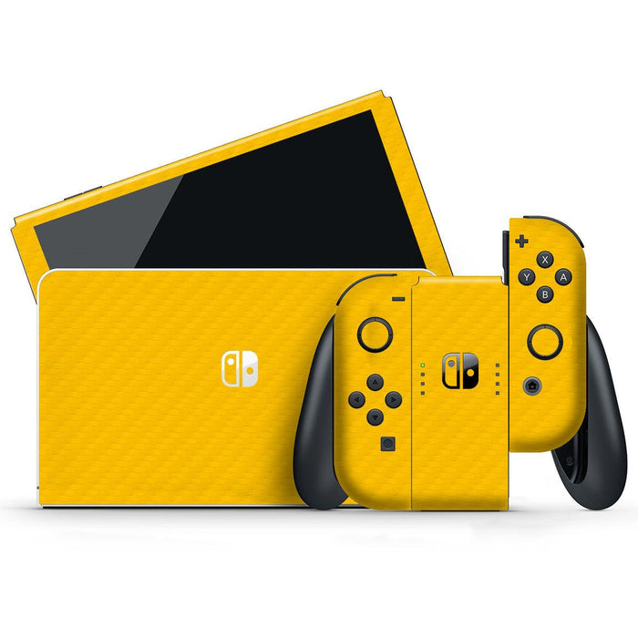 Nintendo Switch OLED Carbon Series Skins - Premium Nintendo Switch OLED - Just $32! Shop now at Retro Gaming of Denver