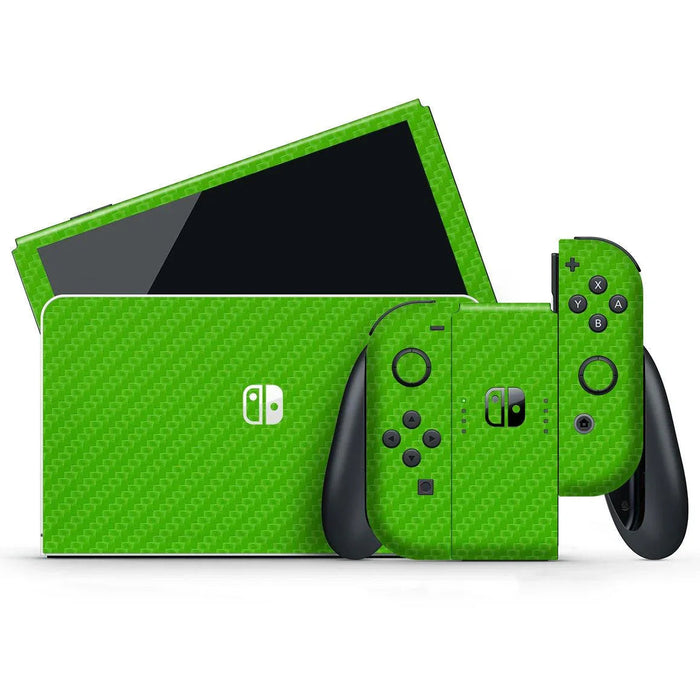 Nintendo Switch OLED Carbon Series Skins - for just $32! 