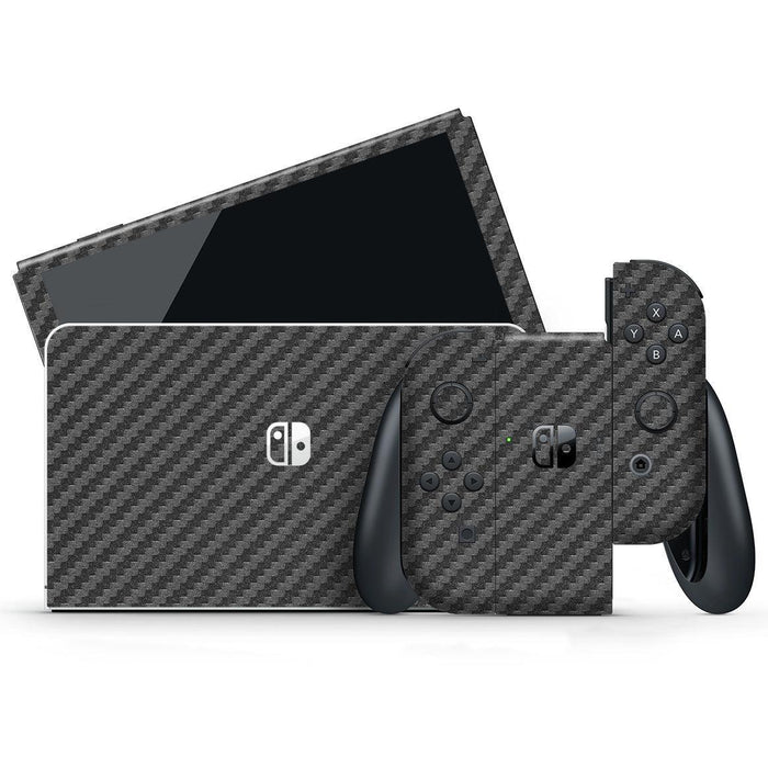 Nintendo Switch OLED Carbon Series Skins - for just $32! 