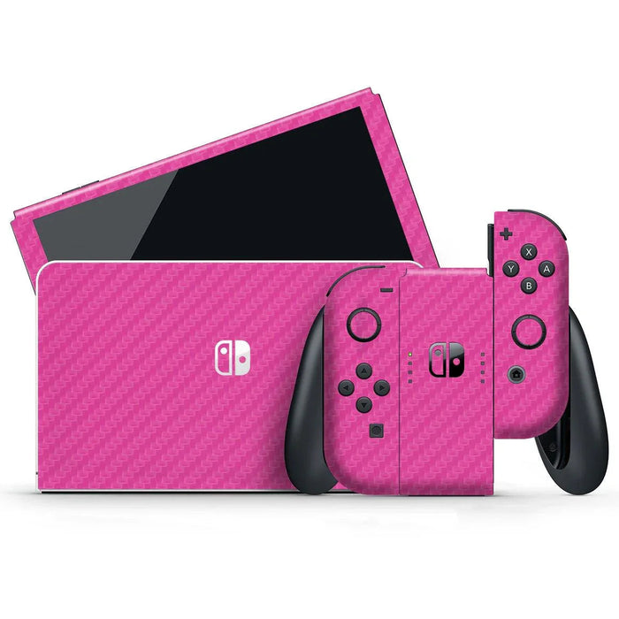 Nintendo Switch OLED Carbon Series Skins - for just $32! 