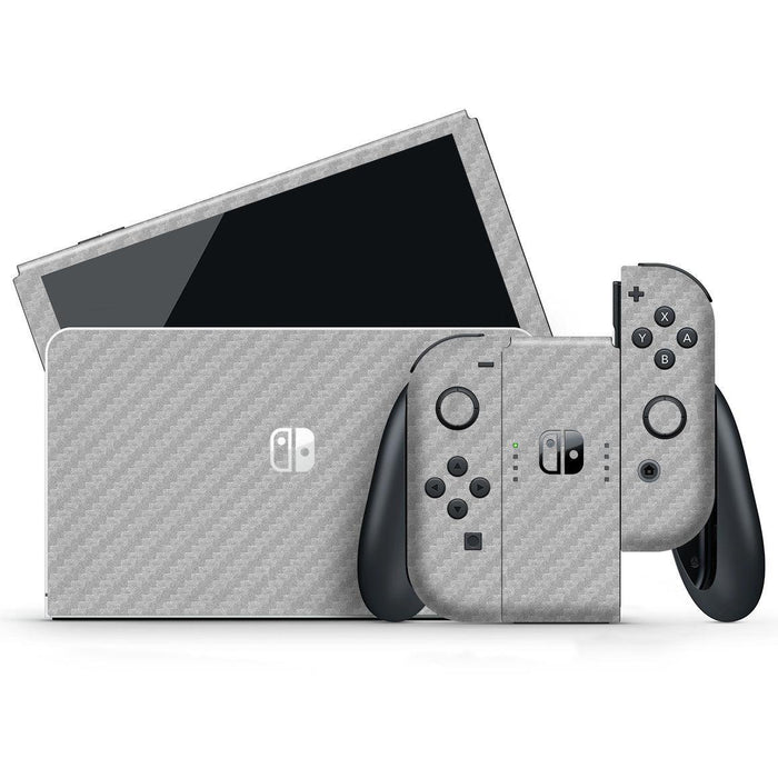 Nintendo Switch OLED Carbon Series Skins - for just $32! 