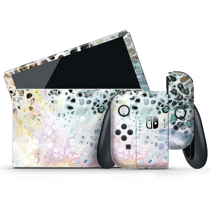 Nintendo Switch OLED Oil Paint Series Skins - Just $25! Shop now at Retro Gaming of Denver