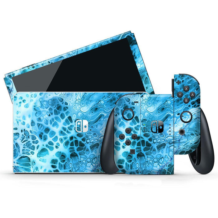 Nintendo Switch OLED Oil Paint Series Skins - for just $25! 