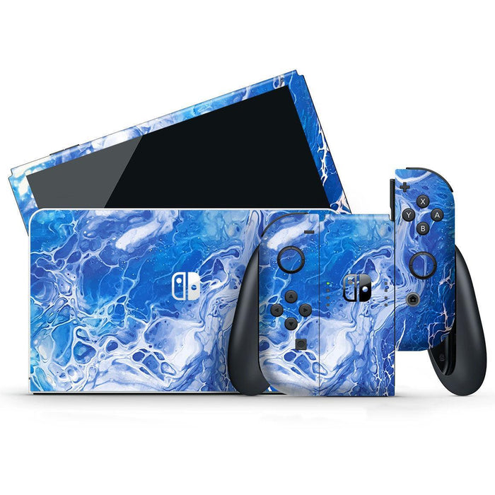 Nintendo Switch OLED Oil Paint Series Skins - for just $25! 