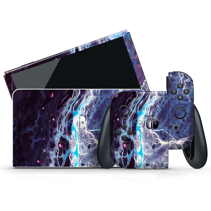 Nintendo Switch OLED Oil Paint Series Skins - for just $25! 