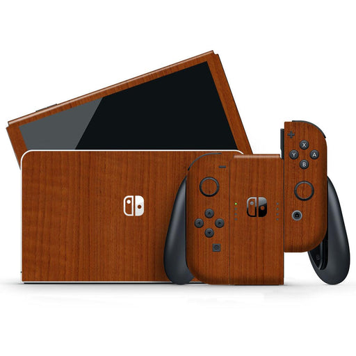 Nintendo Switch OLED Wood Series Skins - for just $32! 
