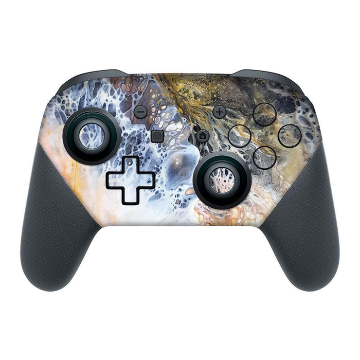 Nintendo Switch Pro Controller Oil Paint Series Skins - for just $14! 
