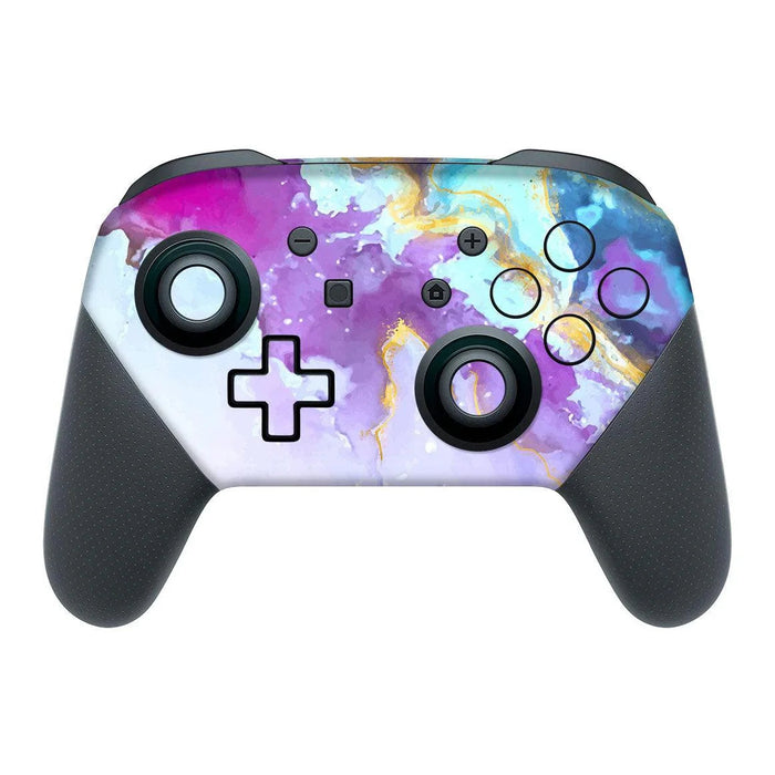 Nintendo Switch Pro Controller Oil Paint Series Skins - for just $14! 