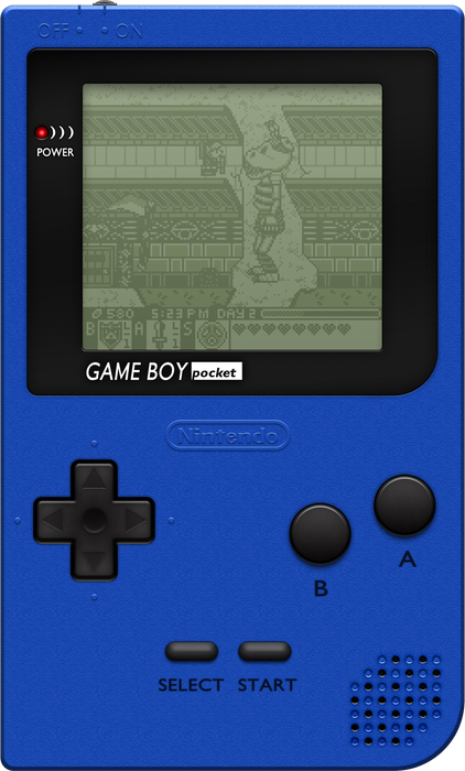 Blue Game Boy Pocket (Gameboy Color) - for just $0! 