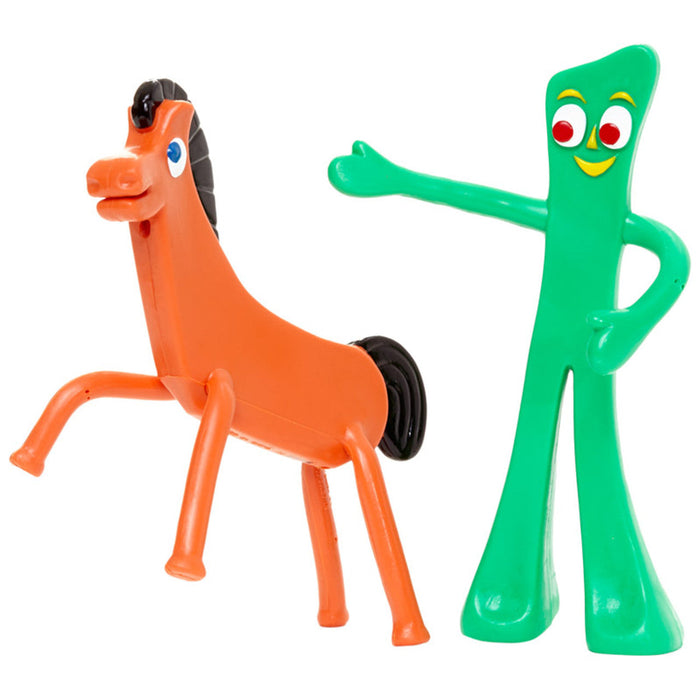 Bend-Ems Gumby and Pokey 6" Bendable Pair - Premium Action Figures - Just $19.99! Shop now at Retro Gaming of Denver