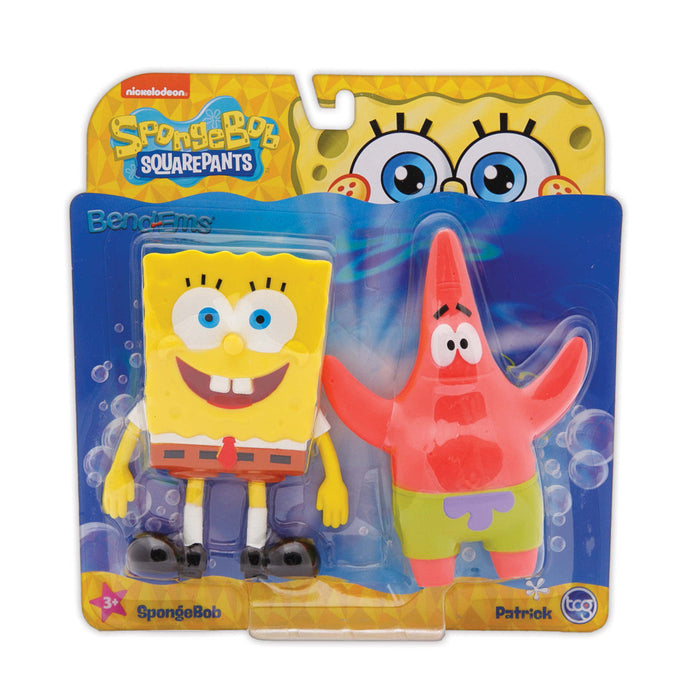 Bend-Ems Spongebob and Patrick Pair - Just $19.99! Shop now at Retro Gaming of Denver