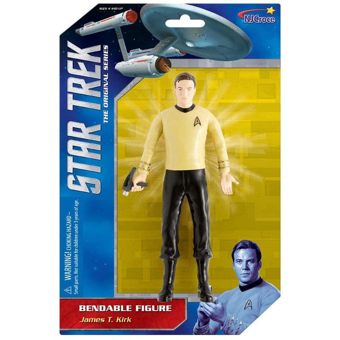 Bend-Ems - Star Trek Captain Kirk 6" Bendable Action Figure - Just $8.99! Shop now at Retro Gaming of Denver