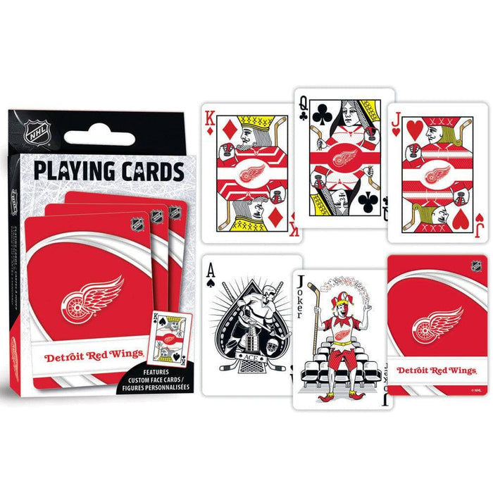 Detroit Red Wings Playing Cards - 54 Card Deck - for just $7.99! 